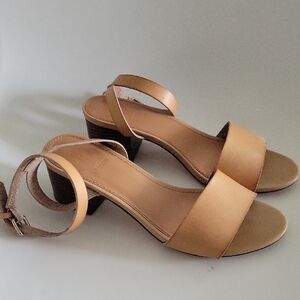 J. Crew Tan Leather Sandals